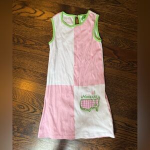 Masters Authentic Pink and White Checkered dress